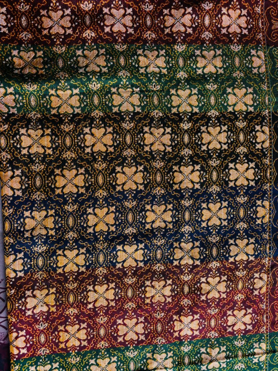 ✨ Elegant traditional tablecloth refined patterns & warm colors /420x200 – photo 5